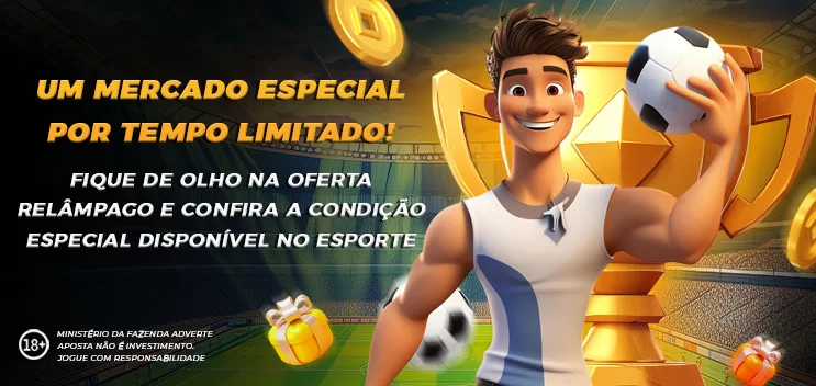 Banner da Oferta Relâmpago da R7.BET